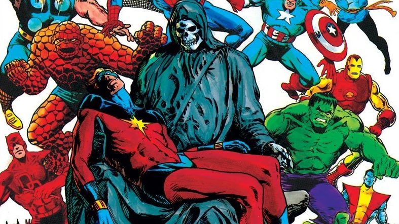 #TBT da Marvel: a morte do Capitão Marvel em Marvel Graphic Novel #1