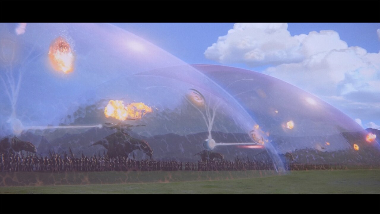 The Naboo and the Gungans devised a plan to take back their world. The Gungan Grand Army drew the...