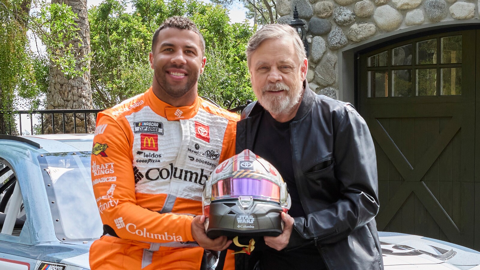 All Wings Report In: Columbia and NASCAR Team Up for Star Wars-Themed Car Wrap