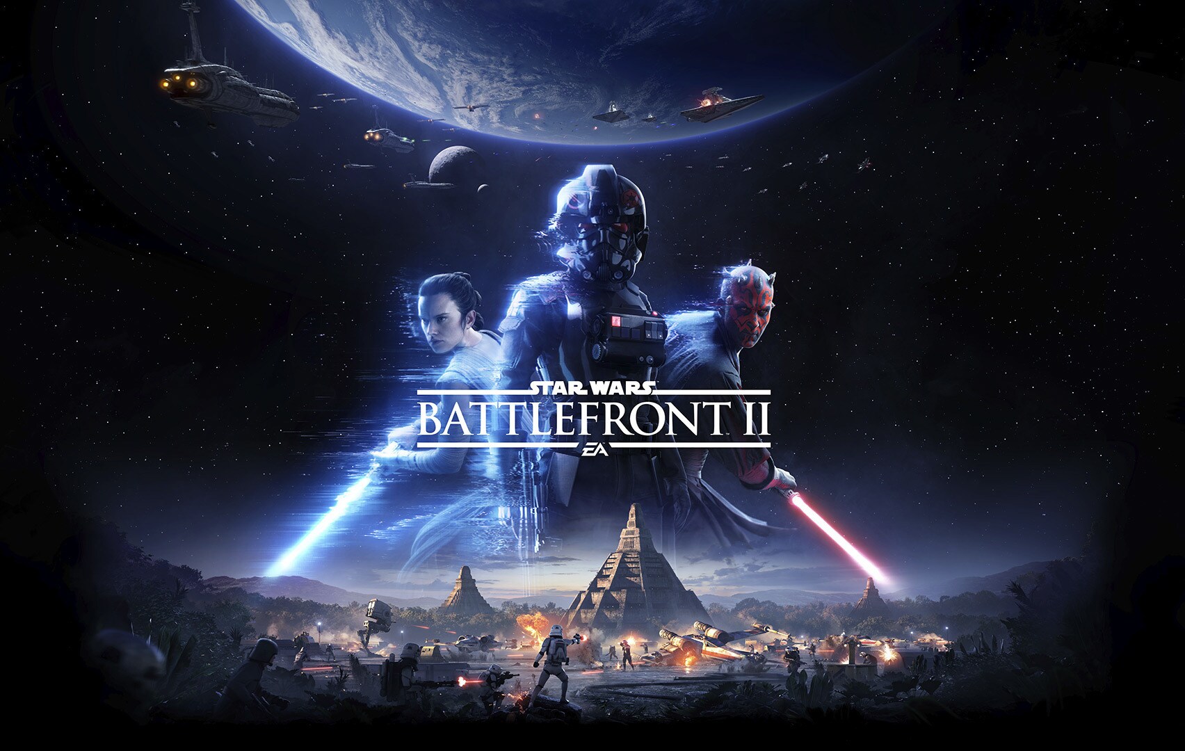 Star Wars: Battlefront II (2017) key art