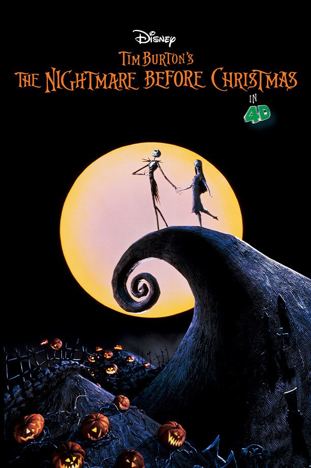 Tim Burton's The Nightmare Before Christmas in 4D