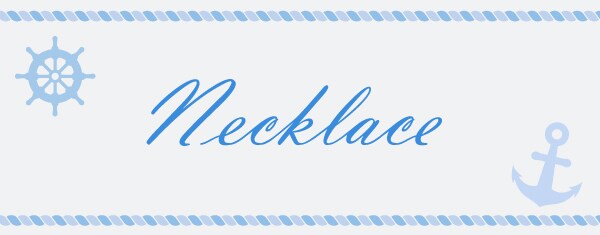 ネックレス 見出し