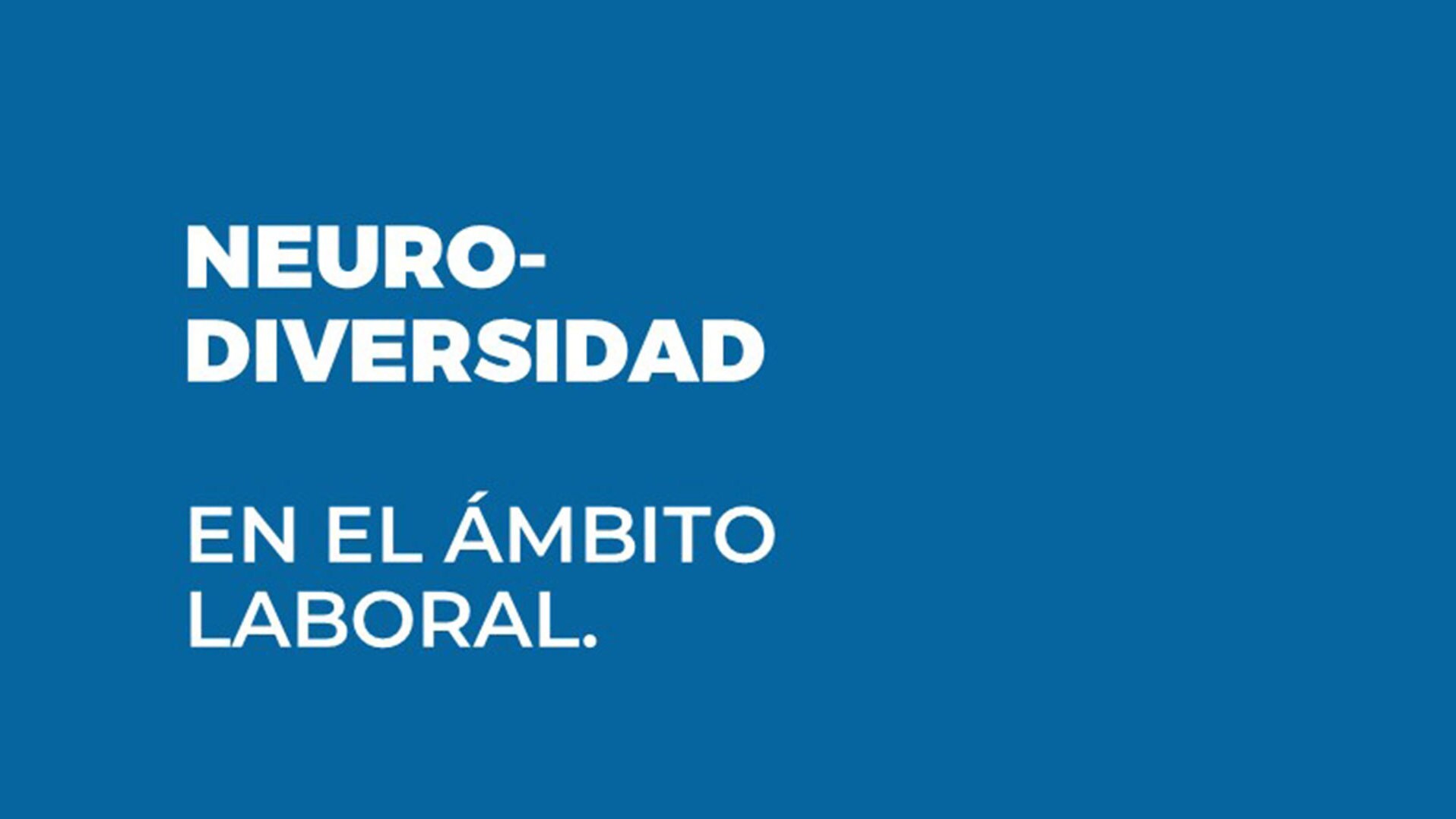 Guías Neurodiversidad
