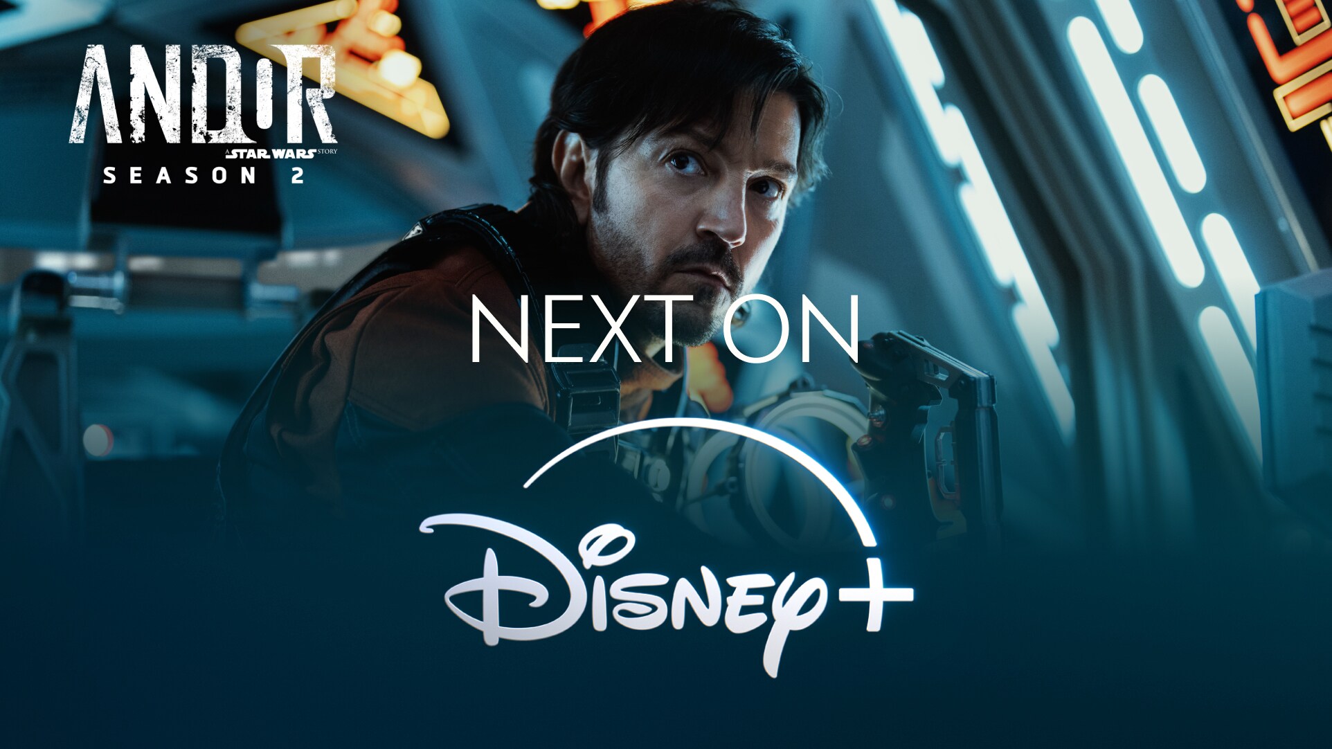 Next On Disney+ | Cassian Andor (Diego Luna) from Andor Season 2