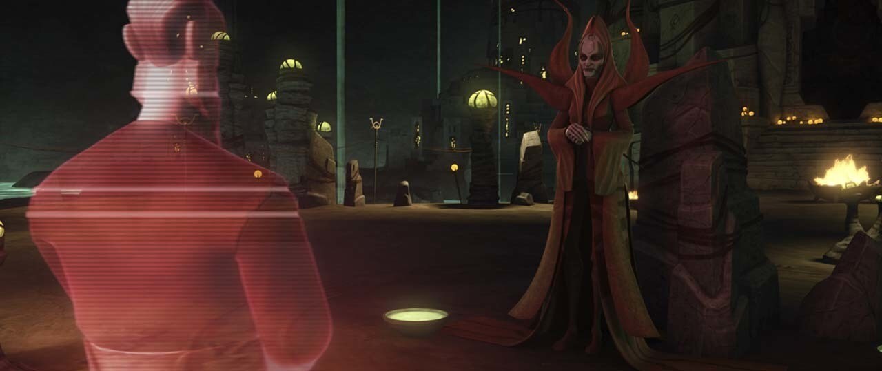 Nightsisters vs. Count Dooku