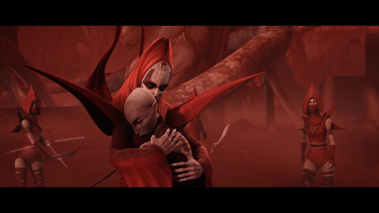 After her betrayal by Count Dooku, Asajj Ventress returned to Dathomir, from which she’d been tak...