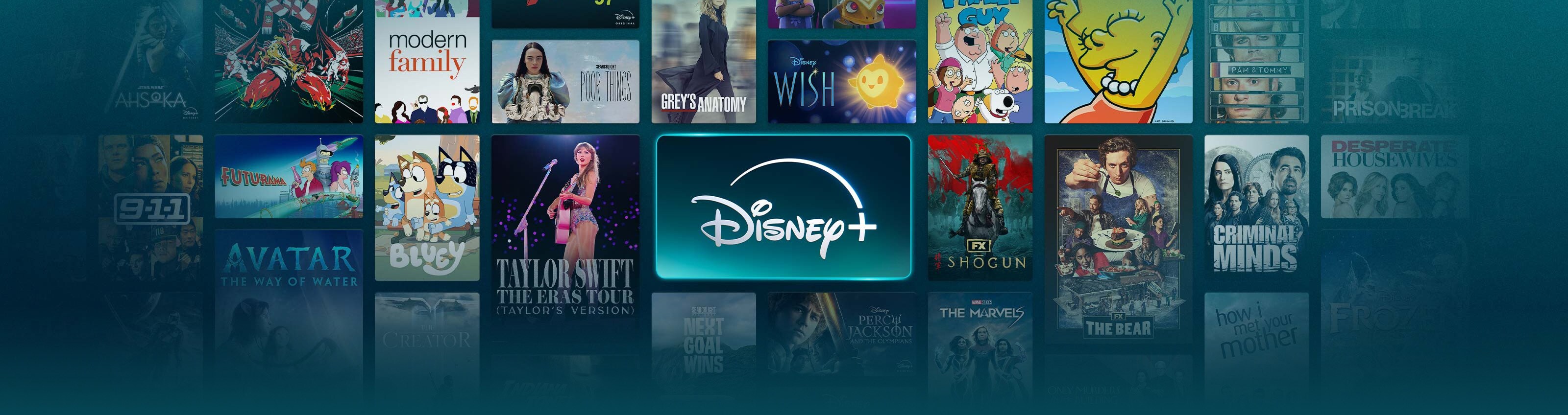 Tegels met een grote selectie die beschikbaar is op Disney+