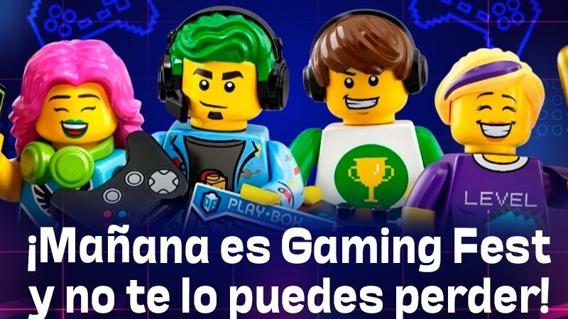 ¡Mañana es Gaming Fest y no te lo puedes perder!