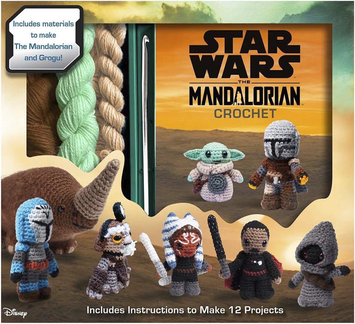 Star Wars: The Mandalorian Crochet (Revised Edition) cover