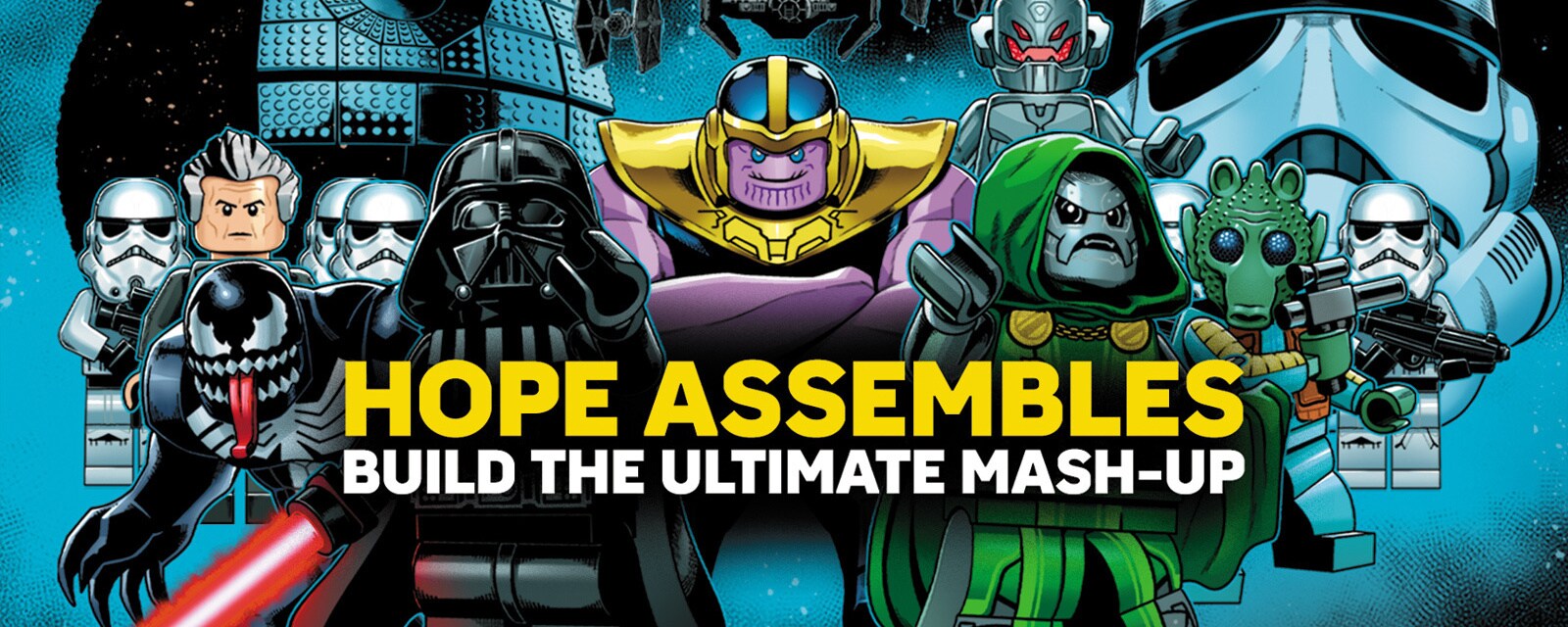 LEGO Ideas Challenges Fans to Create Star Wars and Marvel Mash-Ups