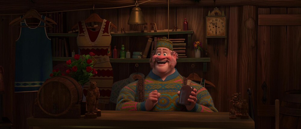 Animated Character Oaken from the film 