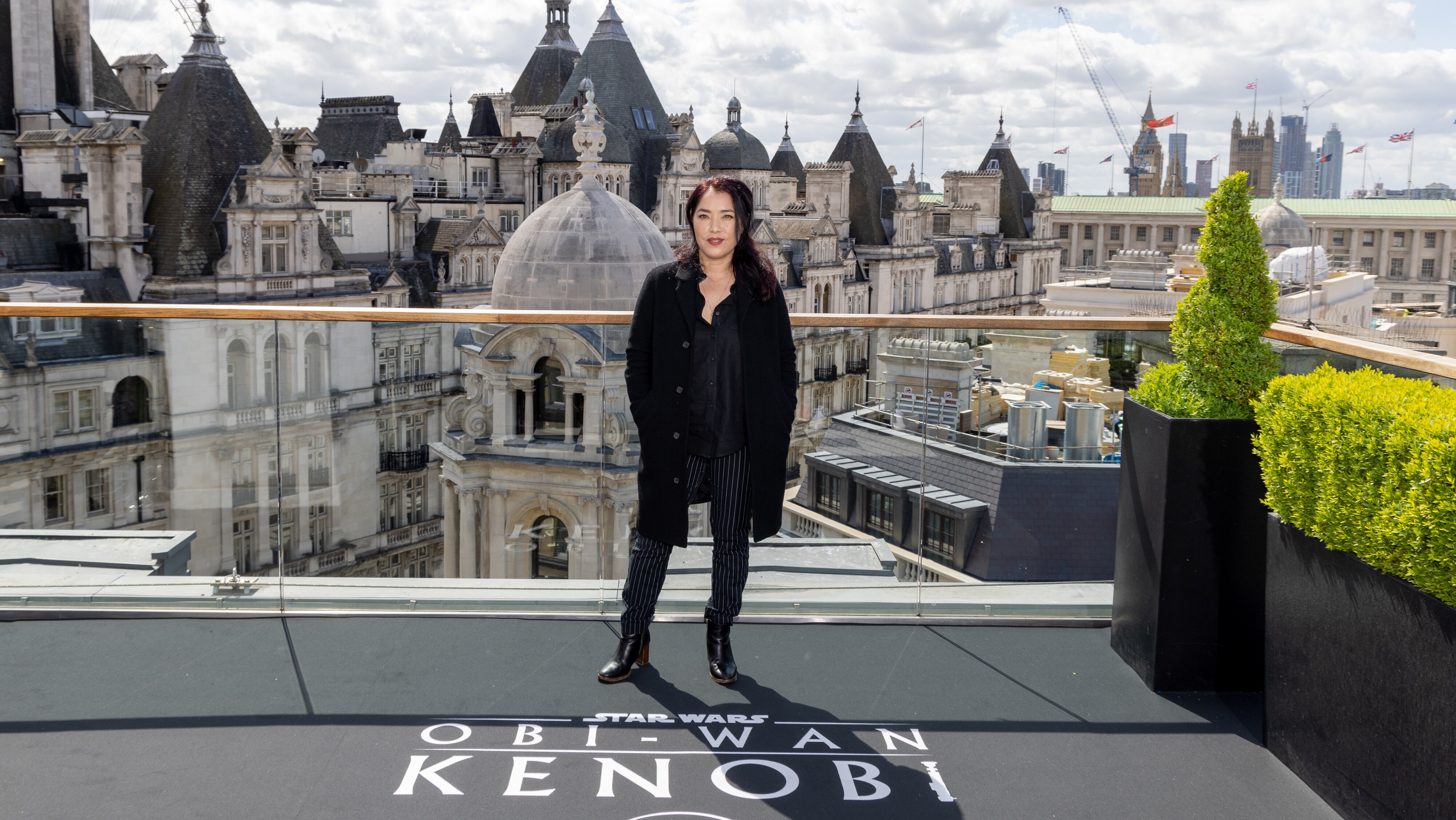 LONDON, ENGLAND - MAY 12:  Director and Executive Producer Deborah Chow attends the photocall for the new Disney+ limited series "Obi Wan Kenobi" at the Corinthia Hotel on May 12, 2022 in London, England. Obi-Wan Kenobi will be exclusively available on Disney+ from May 27. (Photo by StillMoving.net for Disney)