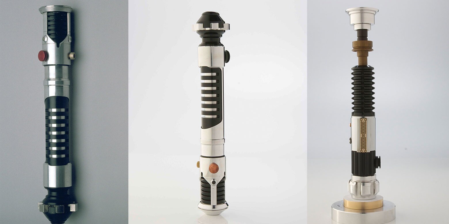 Anakin skywalker first store lightsaber