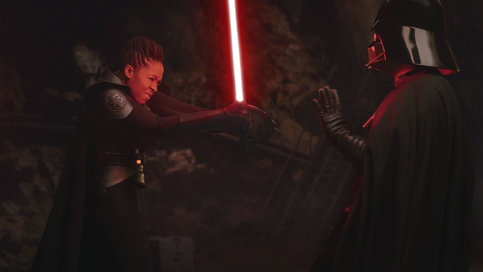 As Vader stews in anger, Reva strikes from behind. But she is no match for the Sith Lord. "Did yo...