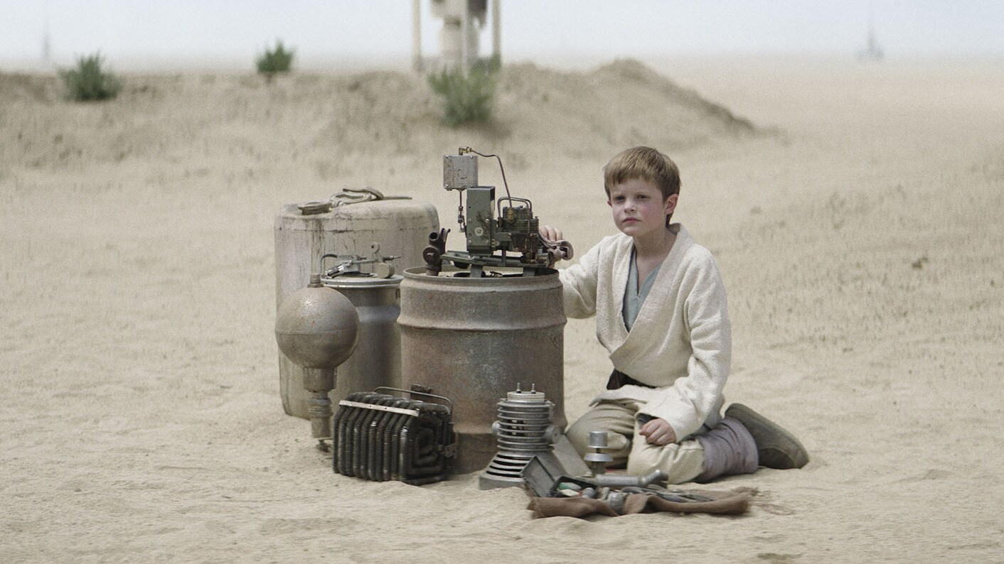 Obi-Wan returns to Tatooine, visiting Owen. The moisture farmer asks if he'd like to meet Luke. O...