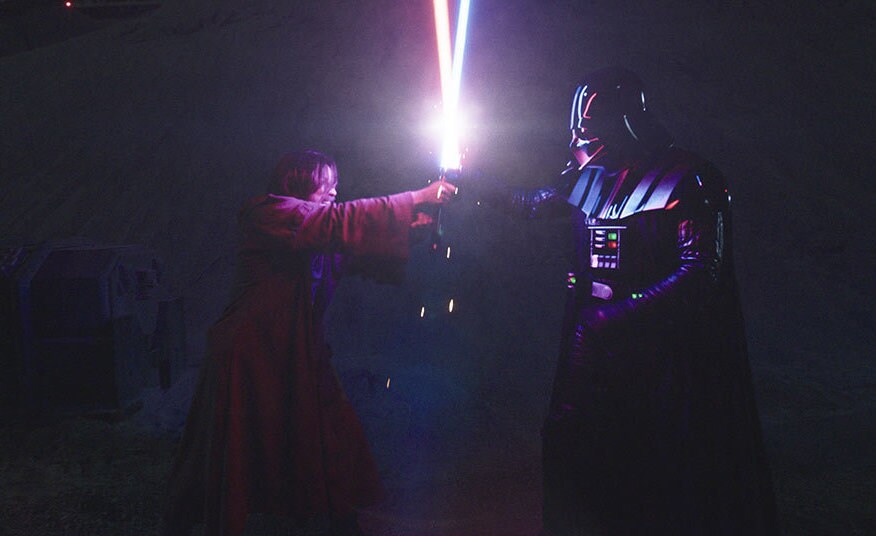 Obi-Wan Kenobi e Darth Vader