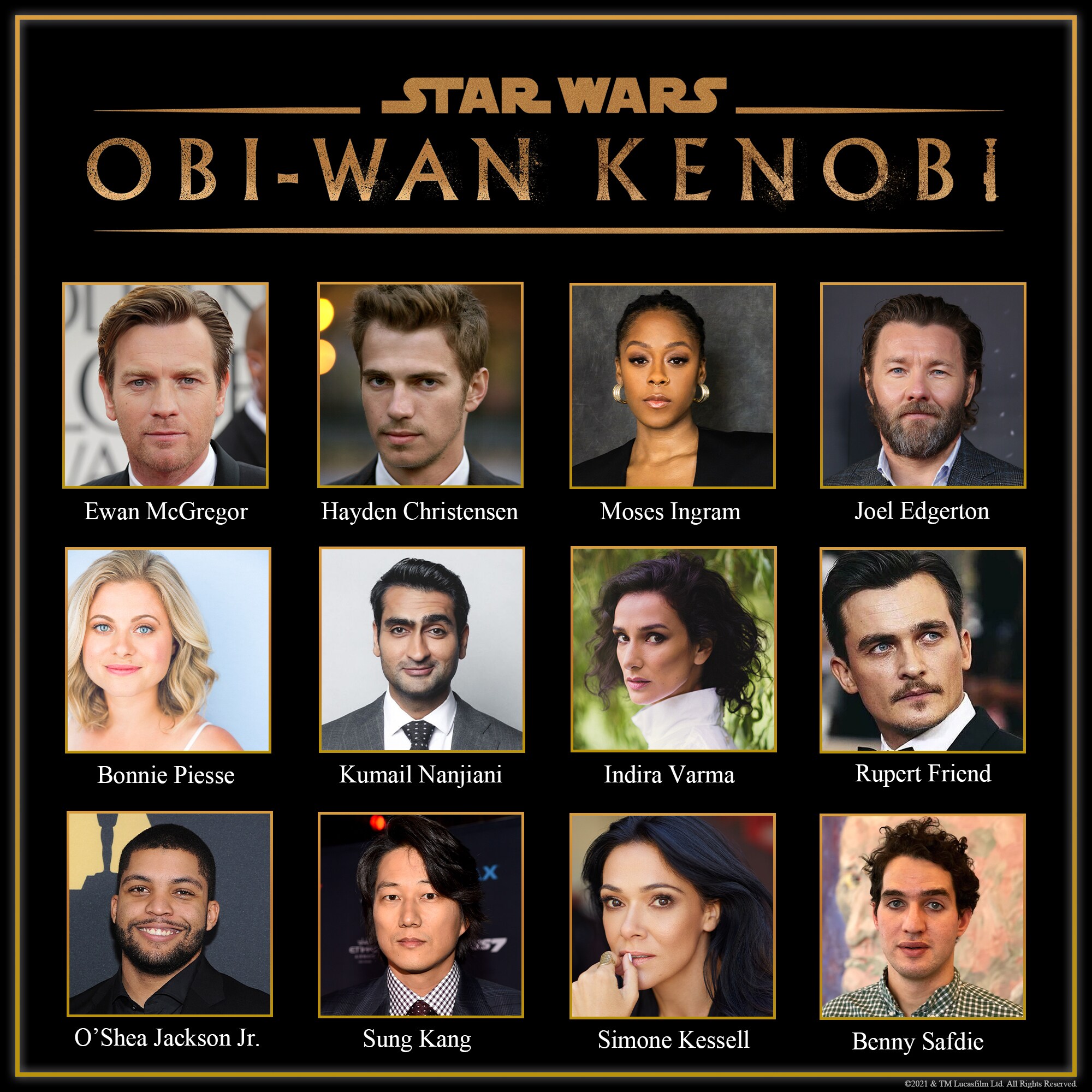 Obi-Wan Kenobi cast Shareable
