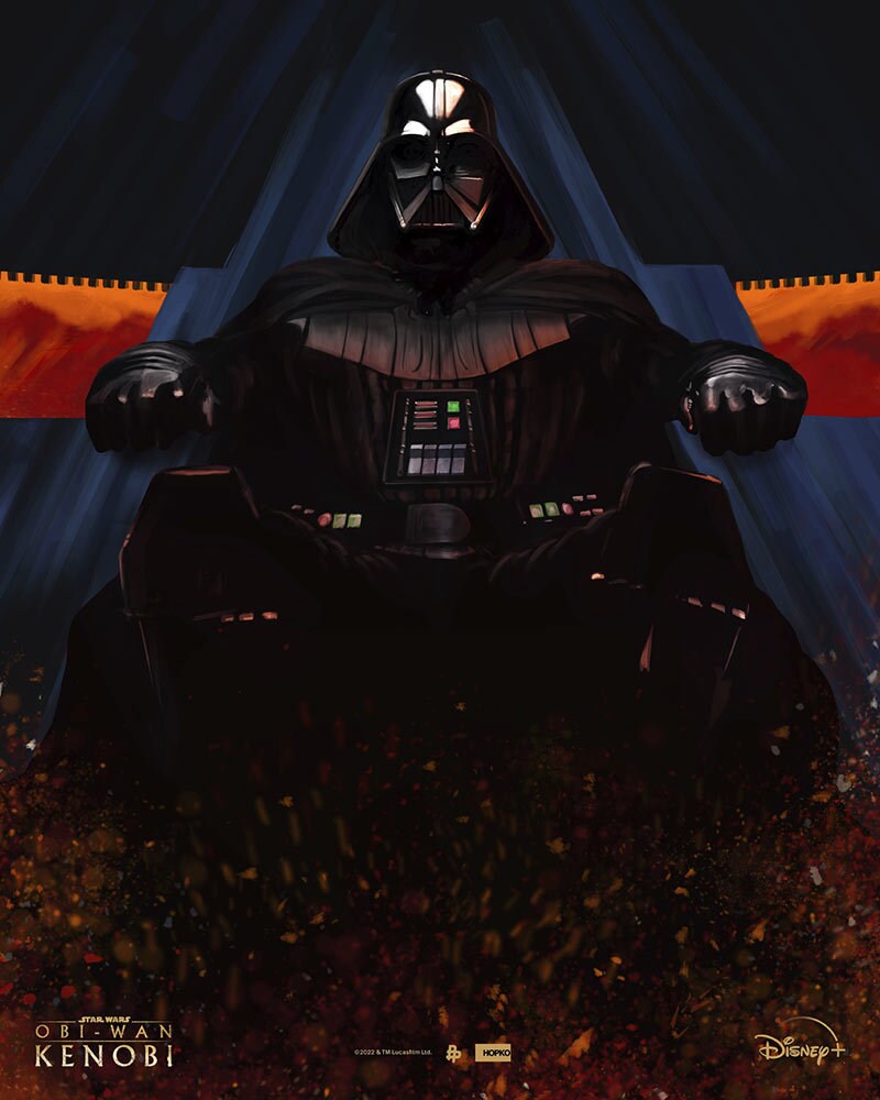 Obi-Wan Kenobi poster posse art by Scott Hopko