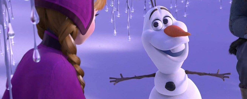 Olaf from the movie "Frozen"
