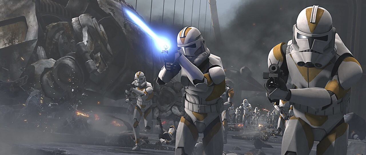 On the distant planet of Yerbana, Commander Cody leads Republic forces against the Separatists, b...
