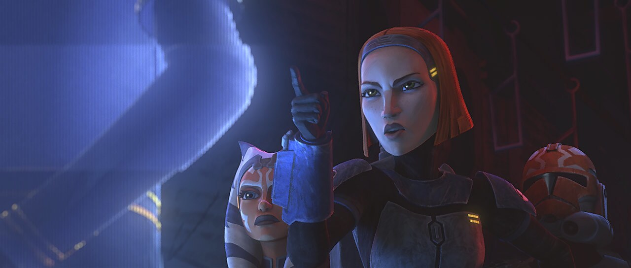 On the way to Mandalore, Prime Minister Almec contacts the Republic, and Bo-Katan won't bow to hi...
