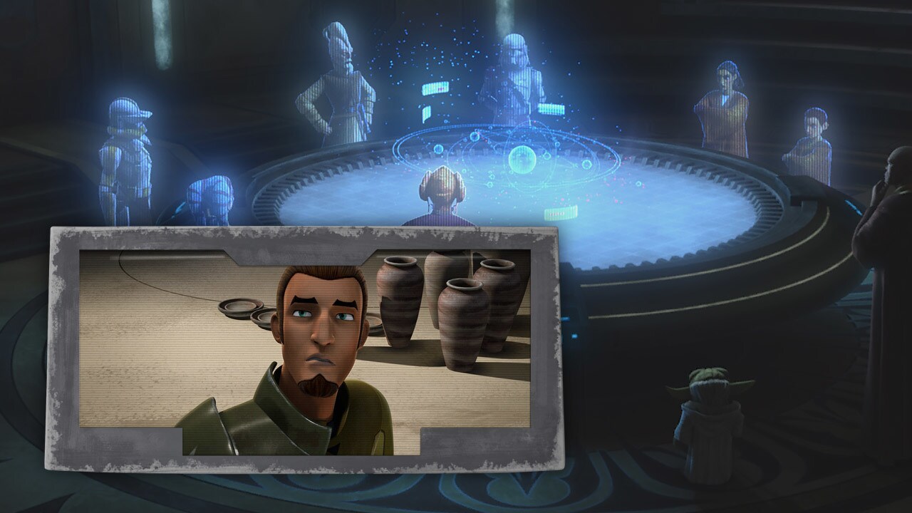 Attention, Star Wars Rebels fans! During the recap, there is a new shot -- featuring a young Cale...