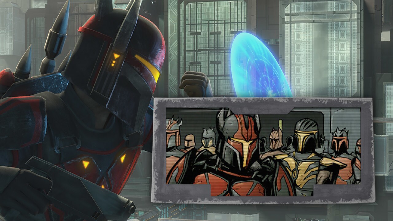 Mandalorians Gar Saxon and Rook Kast made their first appearance in the Son of Dathomir comic ser...