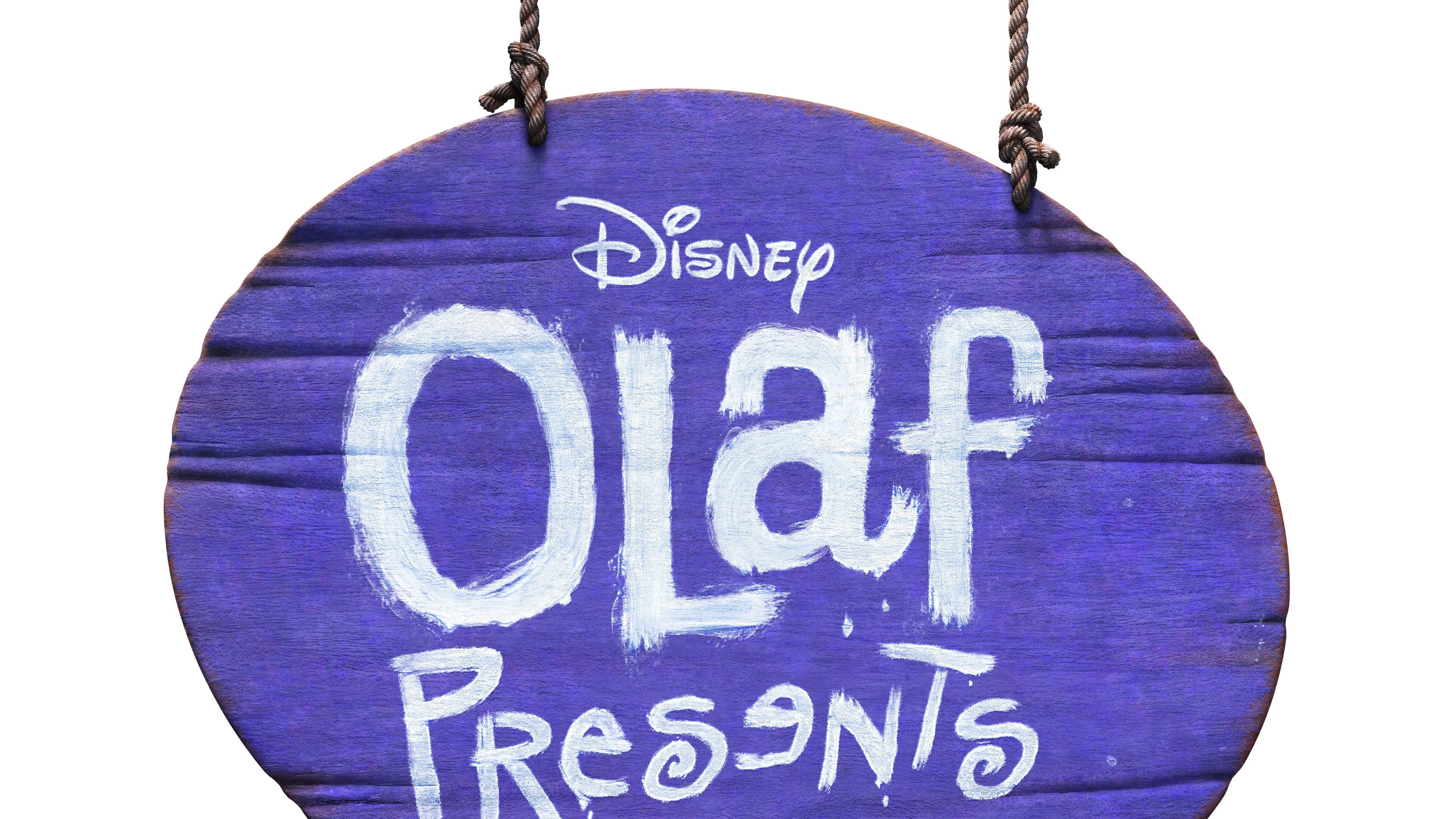 Olaf Presents Logo - White