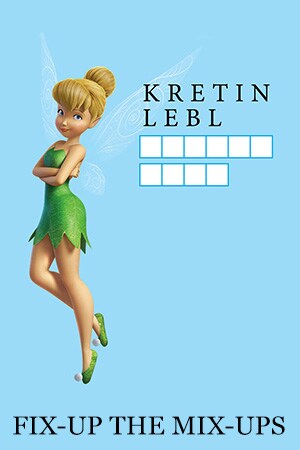 Tinker Bell and the Legend of the NeverBeast Activity - Fix Up the Mix Ups
