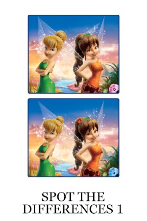 Tinker Bell and the Legend of the NeverBeast Activity - Spot the Differences 1