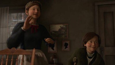 jim carrey christmas carol ghost of christmas future A Christmas Carol: The Cratchit Household