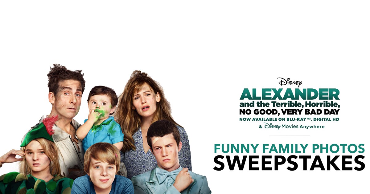 Disney Alexander: Funny Family Photo Sweepstakes | Sweepstakes
