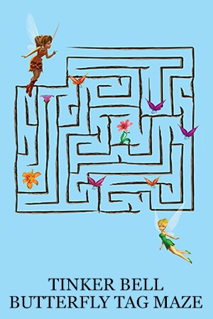 Tinker Bell and the Legend of the NeverBeast Activity  - Butterfly Tag