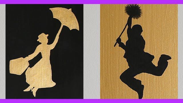 DIY Mary Poppins Inspired Wall Art - An Anneorshine Disney Exclusive