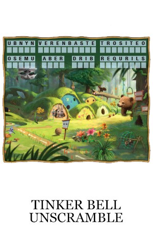Tinker Bell and the Legend of the NeverBeast Activity - Tinker Bell Unscramble