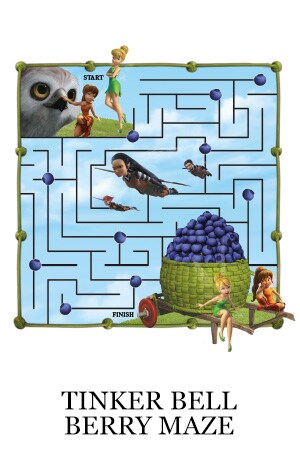 Tinker Bell and the Legend of the NeverBeast Activity  - Berry Maze