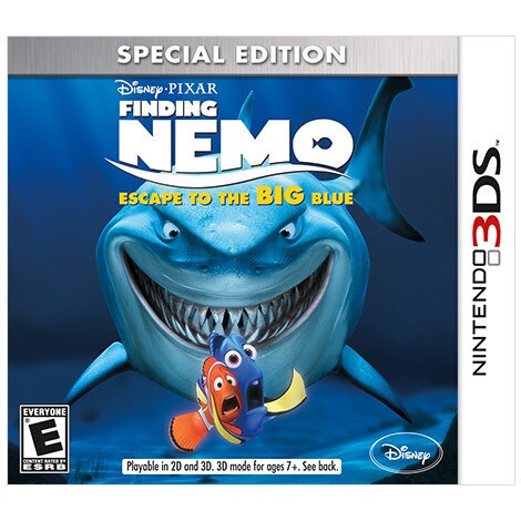 finding nemo escape to the big blue disney lol
