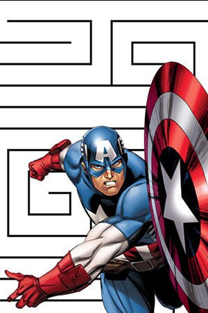 Captain America Maze