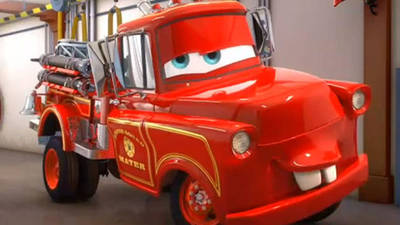 mater fire truck toy