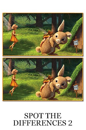 Tinker Bell and the Legend of the NeverBeast Activity  - Spot the Differences 2