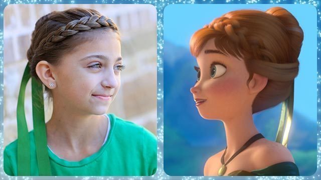 Anna's Coronation Hairstyle  Disney Video