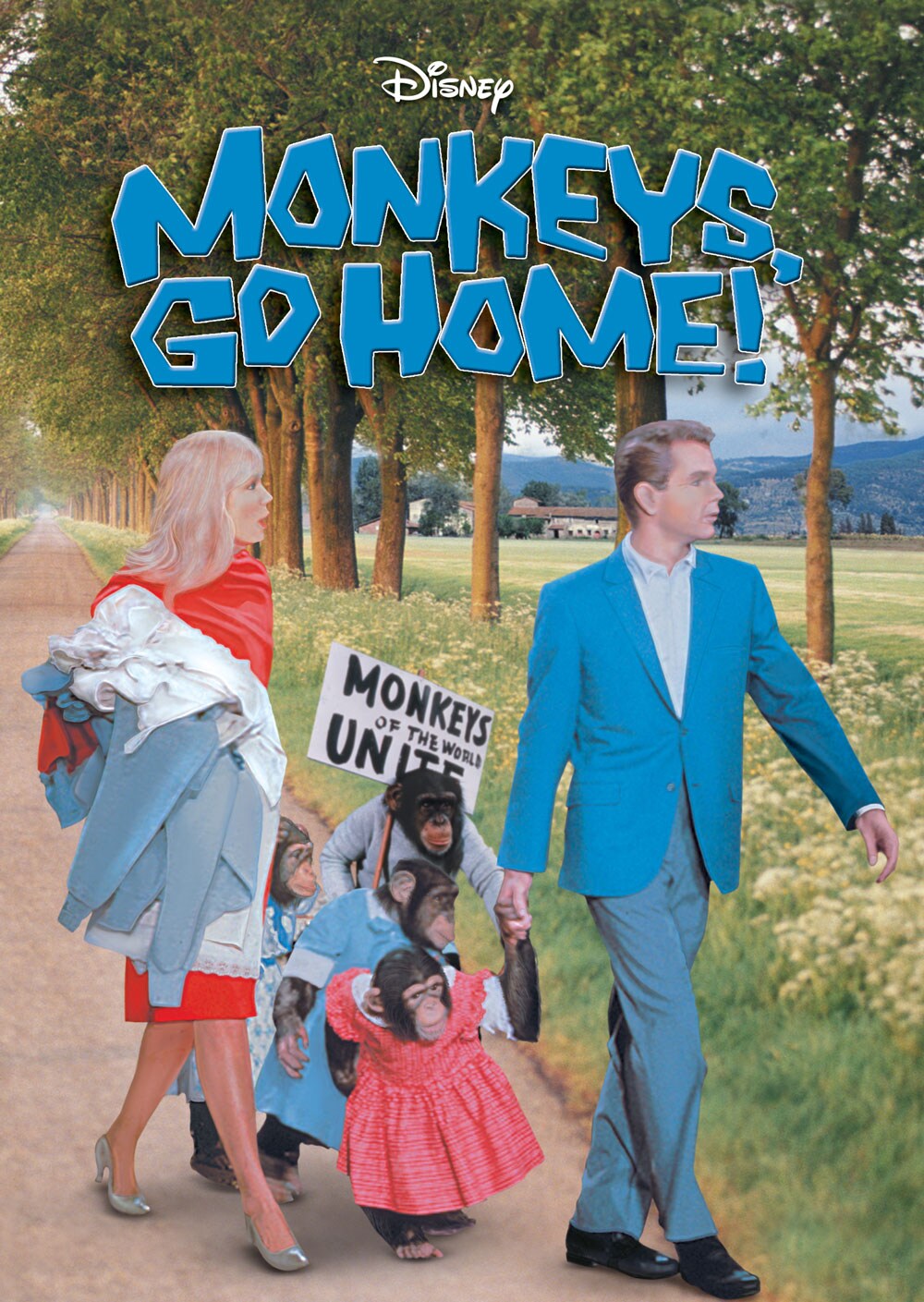 Monkeys, Go Home! poster