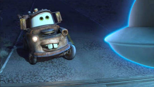 Unidentified Flying Mater Cars Toons Mater s Tall Tales