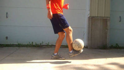 Soccer Tricks - How to Catch a Soccer Ball on your Foot