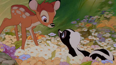 Bambi Meets Flower | Bambi | Disney Video