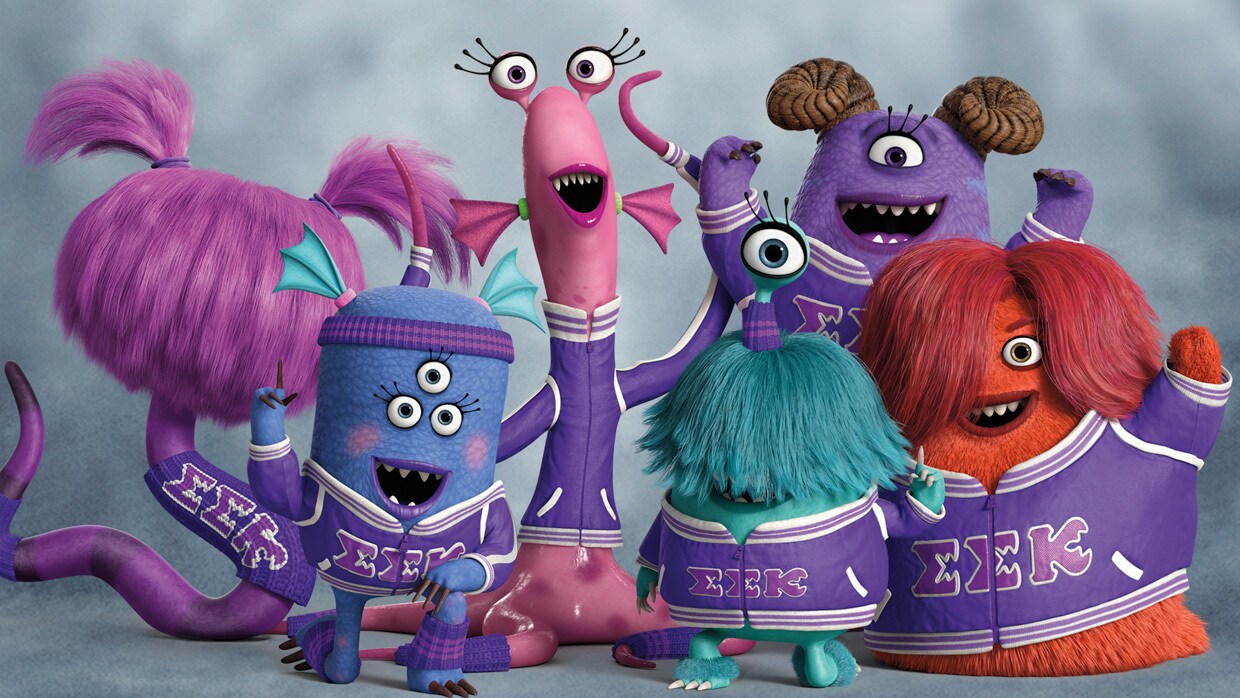 Die Monster Uni Charaktere Disney Filme