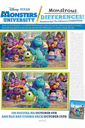 Games & Activities  Monsters University  Disney Movies