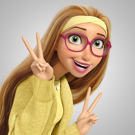 Popular Female Cartoon Characters With Glasses