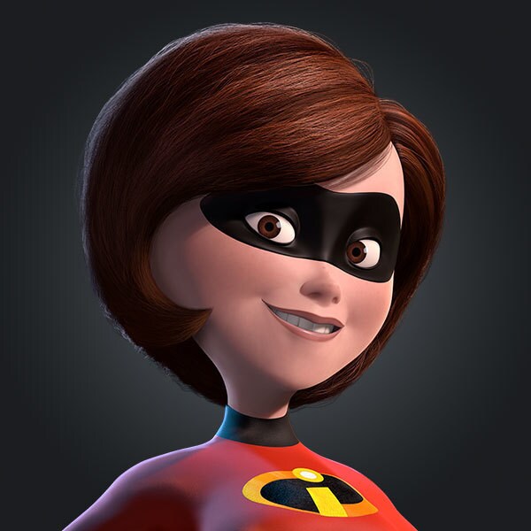 Elastigirl / Helen Parr, voiced by Holly Hunter, in The Incredibles and Incredibles 2