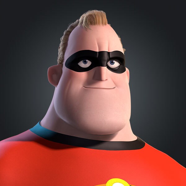 Mr. Incredible / Bob Parr, voiced by Craig T. Nelson in The Incredibles and Incredibles 2